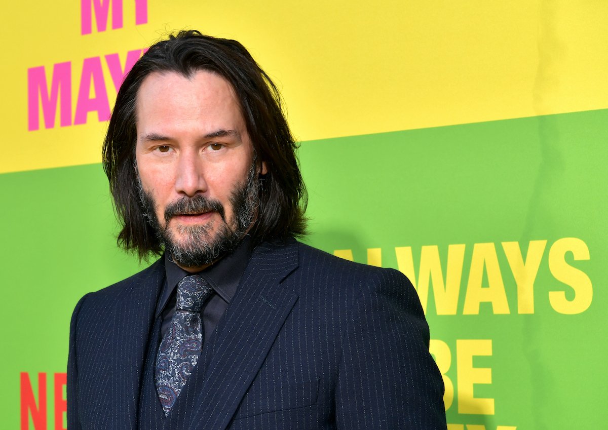 Keanu Reeves at the 'Always Be My Maybe' premiere