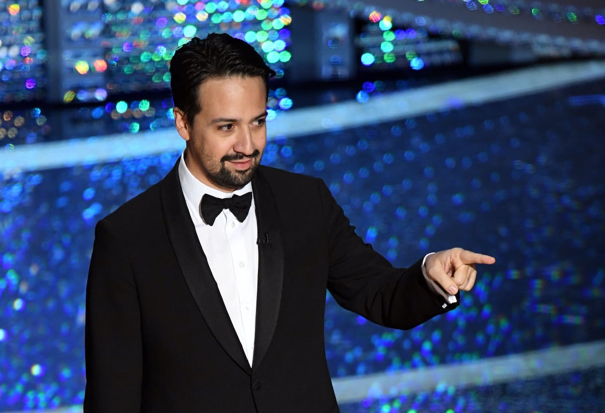 Lin-Manuel Miranda at the 92nd Annual Academy Awards