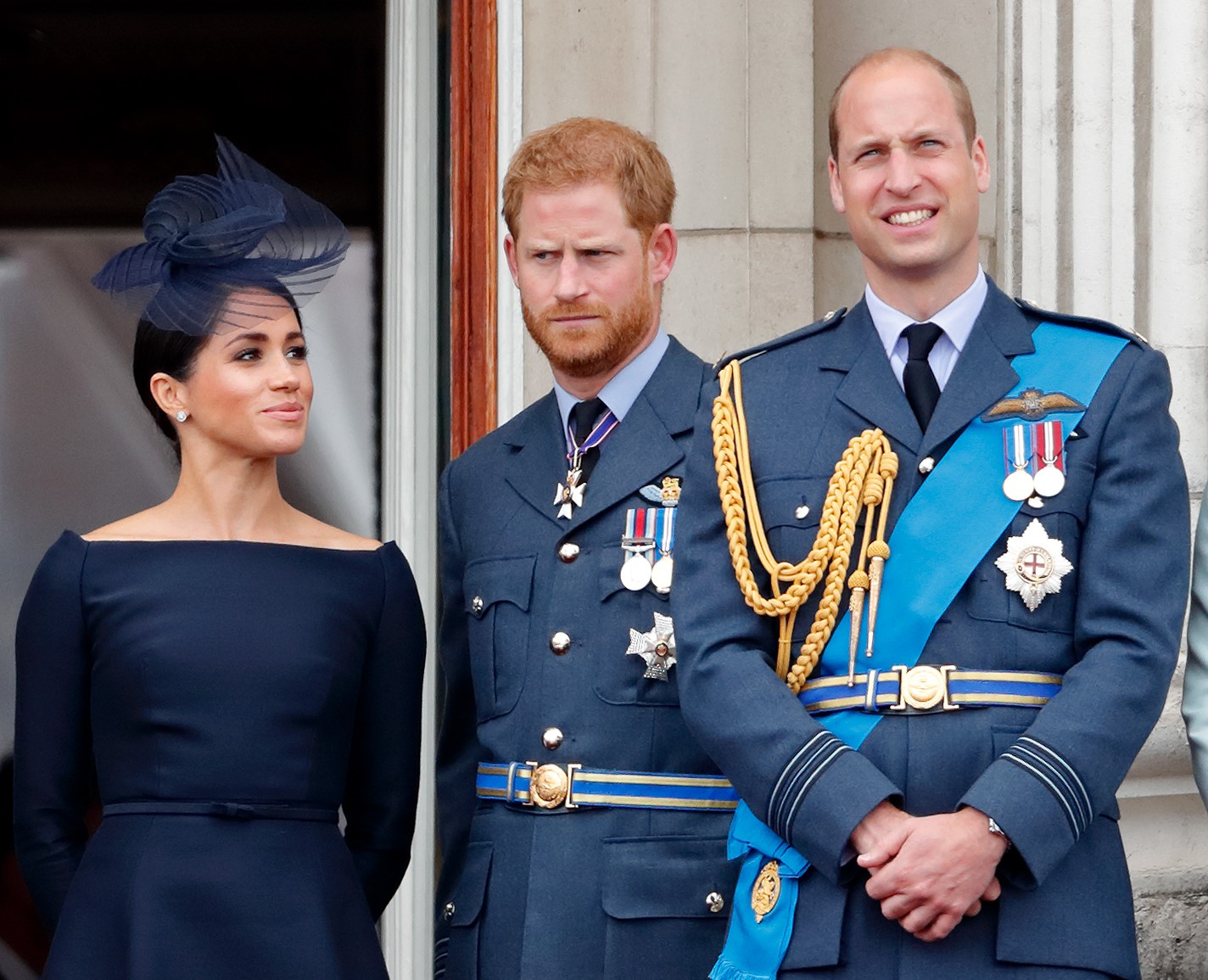 Meghan Markle, Prince Harry, and Prince William