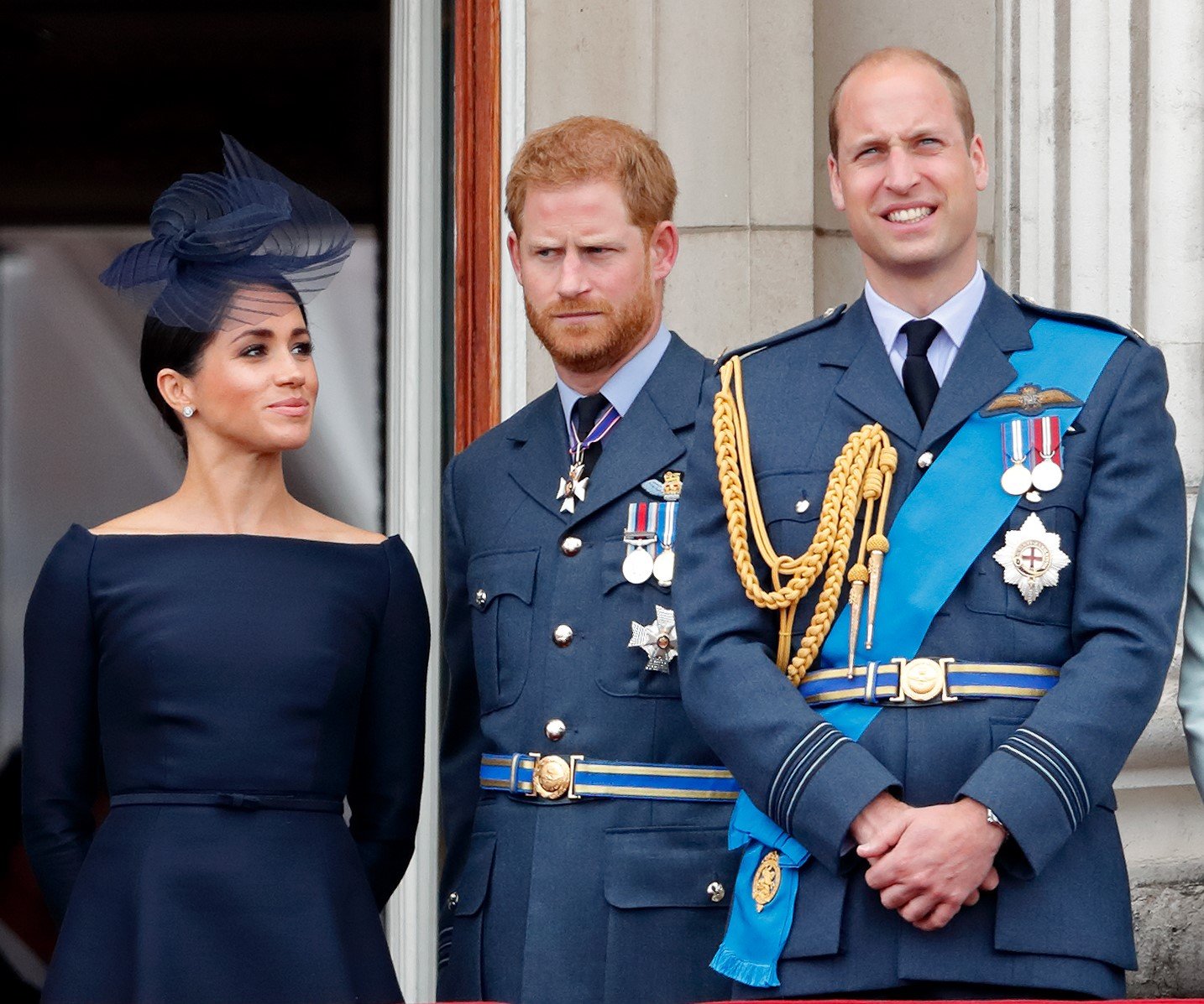 Meghan Markle, Prince Harry, and Prince William