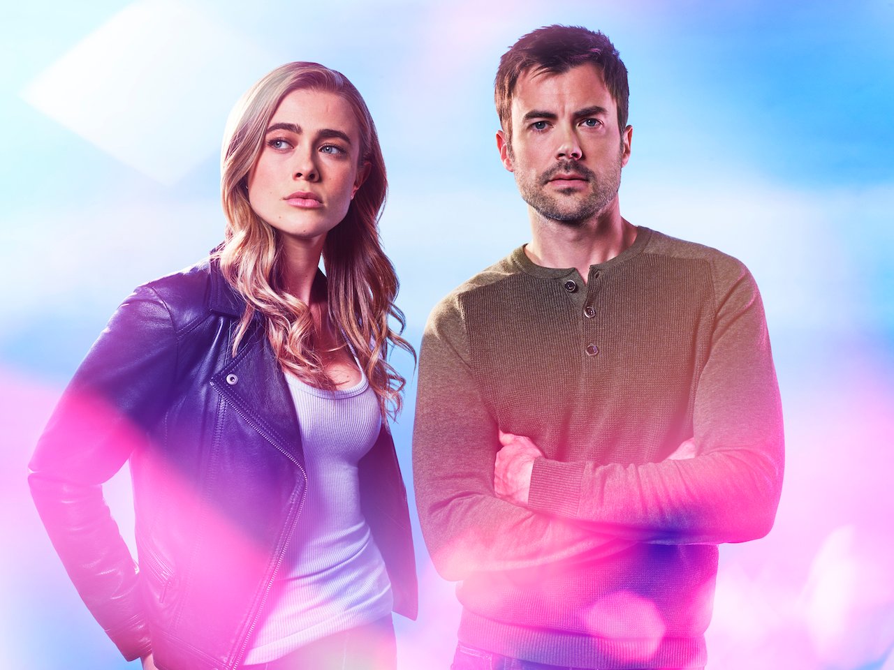 Melissa Roxburgh and Matt Long of 'Manifest'