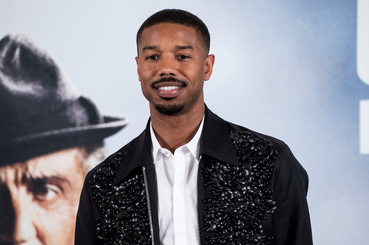 Michael B. Jordan attends the presentation of Creed 2