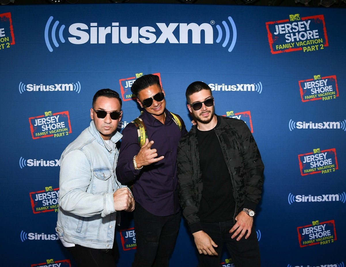 'Jersey Shore' roommates Mike 'The Situation' Sorrentino, DJ Pauly D, and Vinny Guadagnino