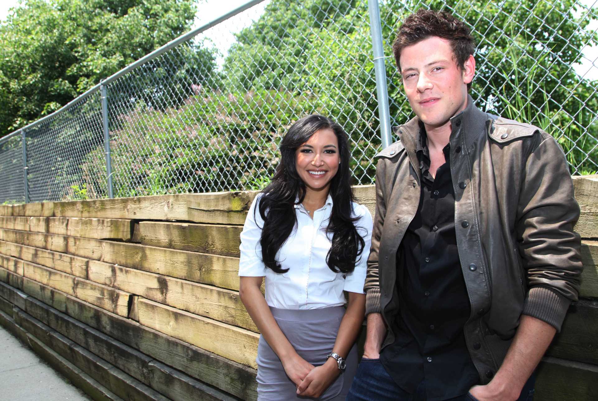 Naya Rivera and Cory Monteith | Tasos Katopodis/WireImage for Samsung