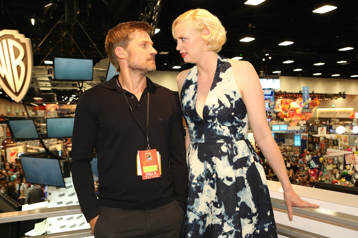 Nikolaj Coster-Waldau and Gwendoline Christie