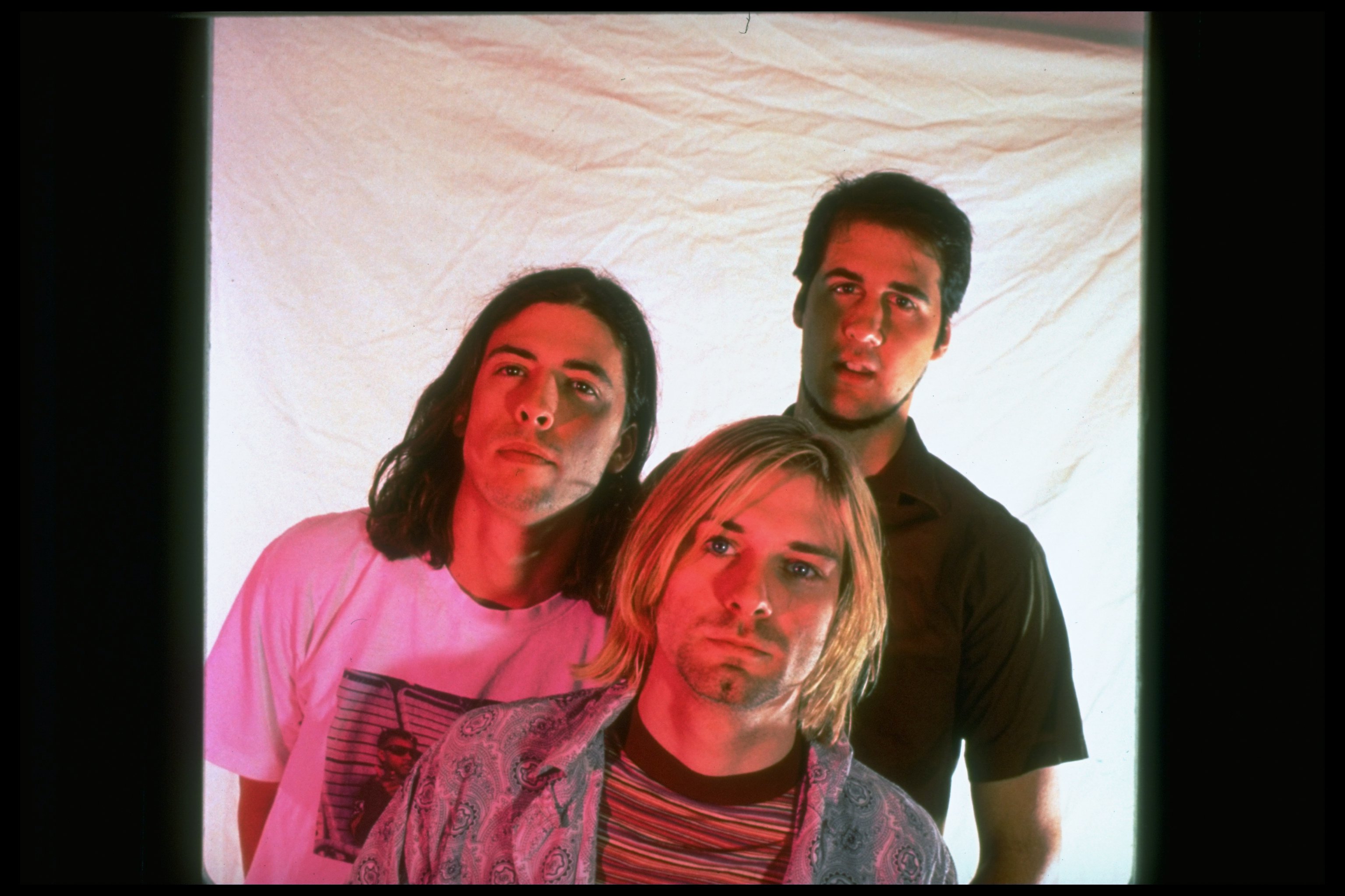 Nirvana members, Dave Grohl, Kurt Cobain and Krist Novoselic