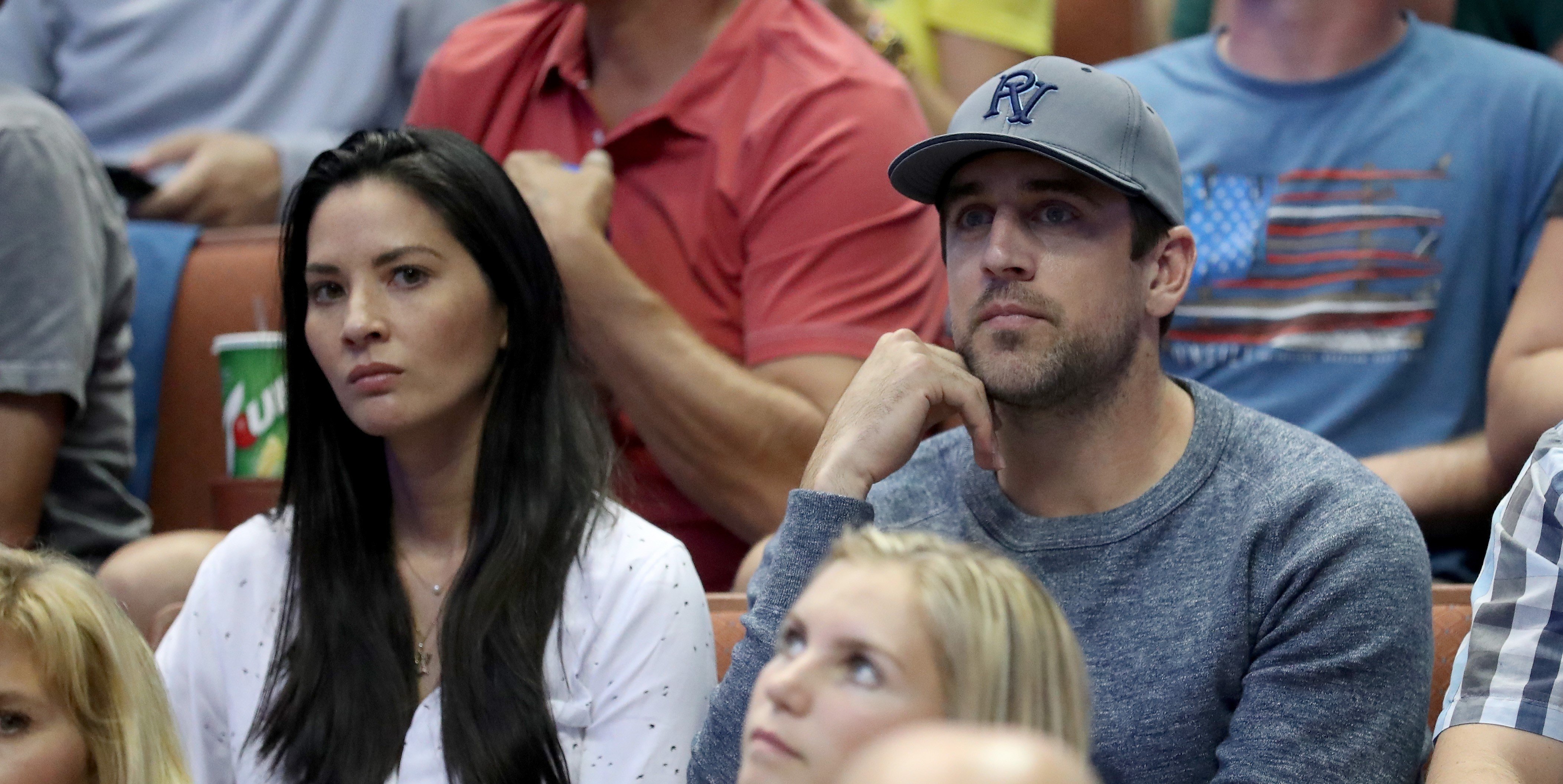 Olivia Munn and Aaron Rodgers