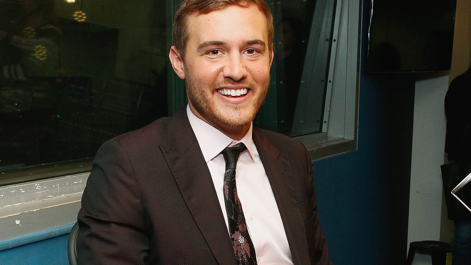 Peter Weber of ABC's "The Bachelor" visits the SiriusXM Studios on February 04, 2020 in New York City. 