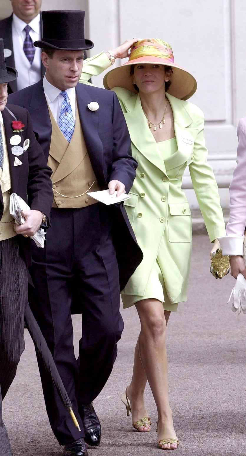 Prince Andrew and Ghislaine Maxwell