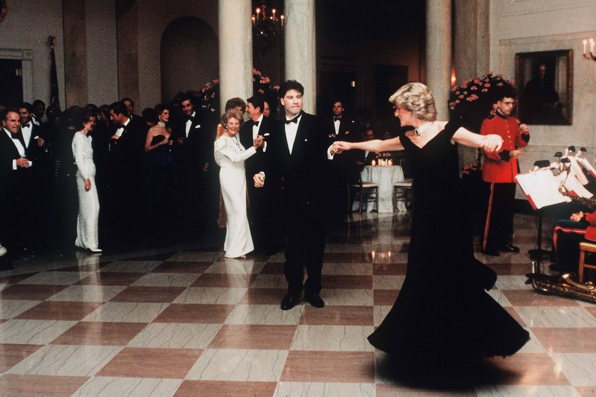 Princess Diana and John Travolta