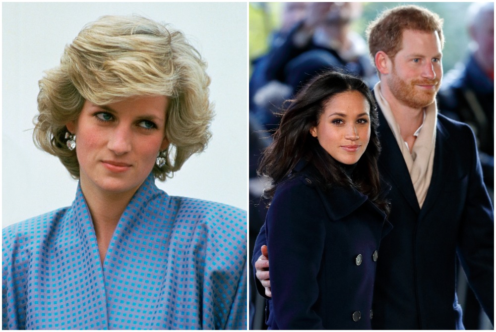 Princess Diana Prince Harry and Meghan Markle