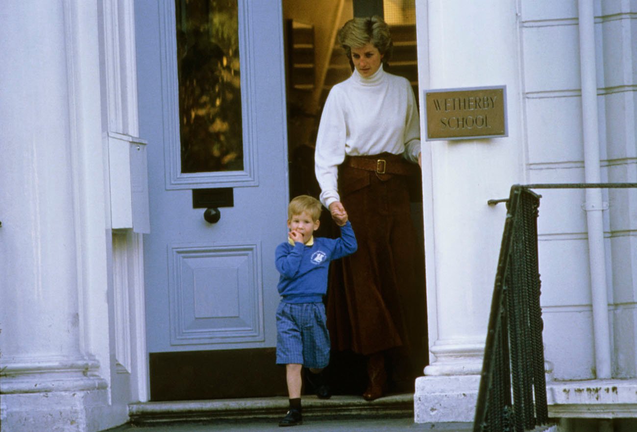 Princess Diana and Prince Harry