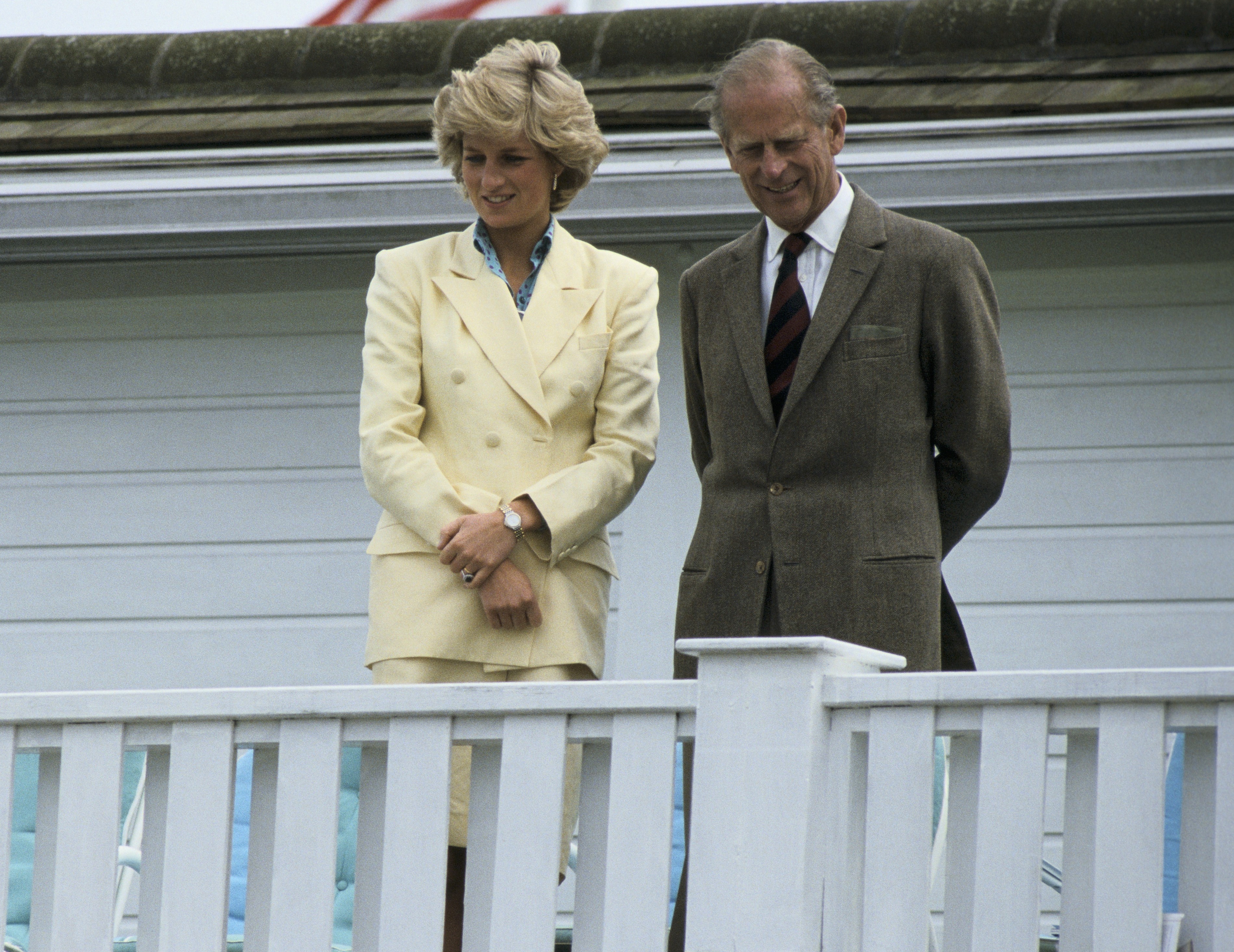 Princess Diana and Prince Philip