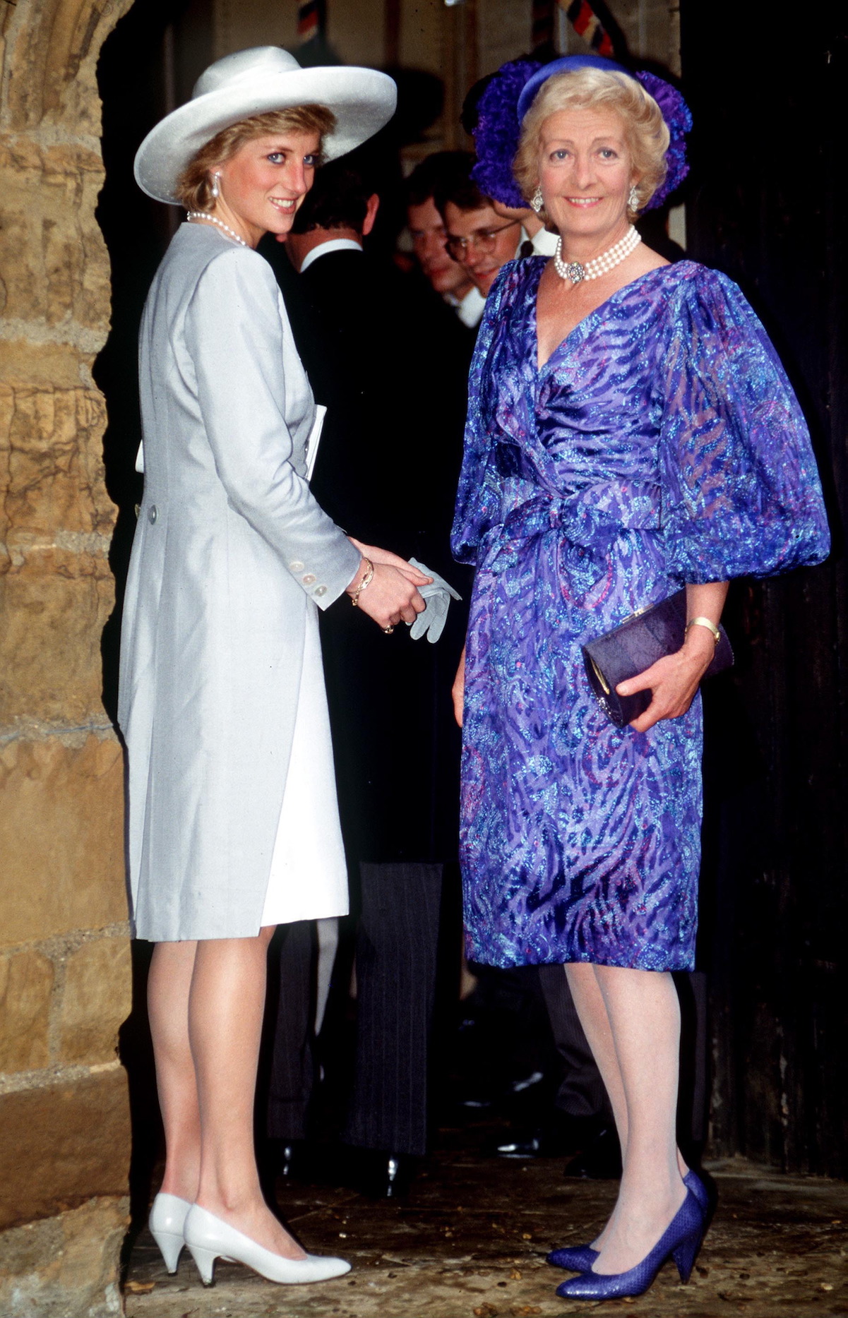 Princess Diana and her mother, Frances Shand Kydd 