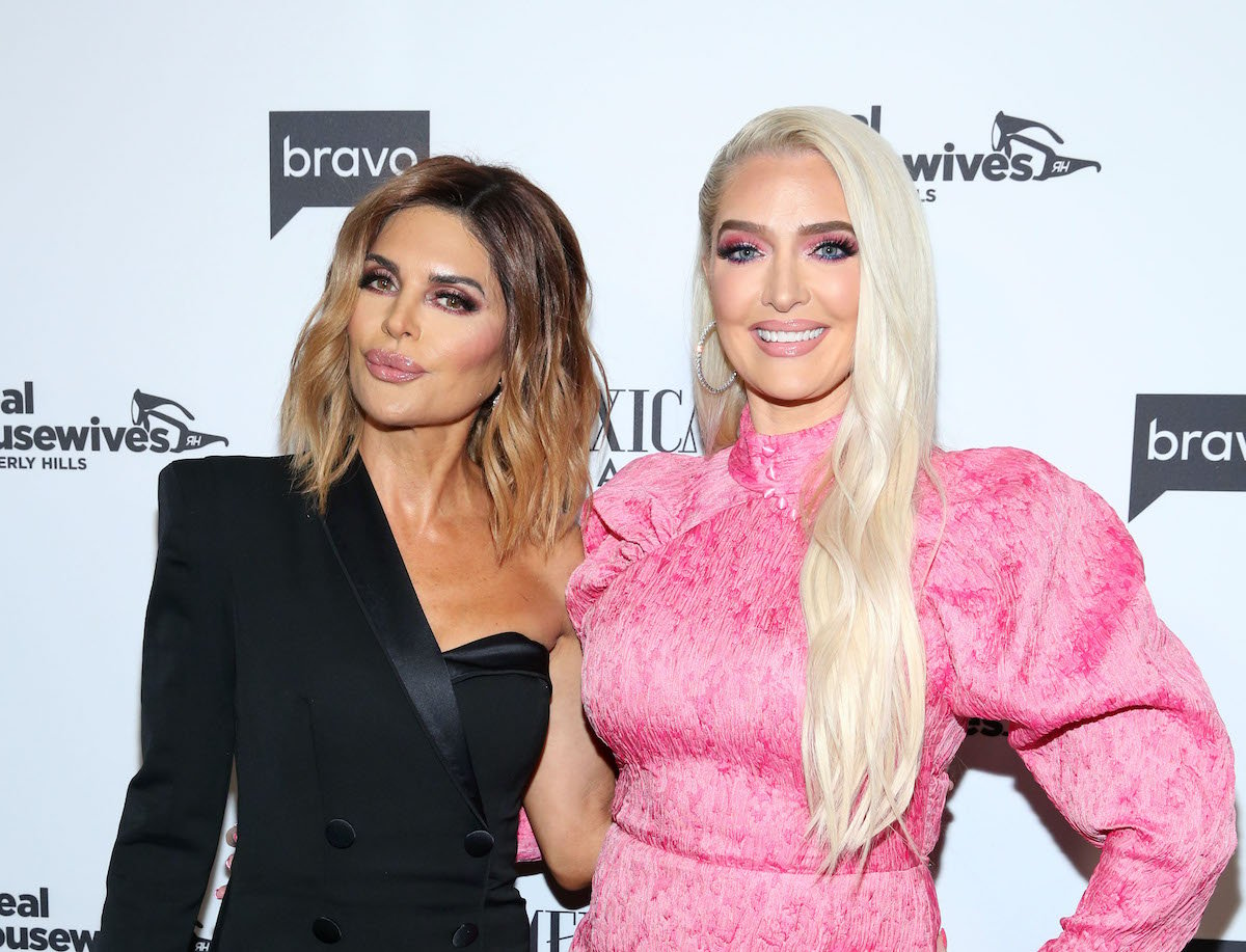 Lisa Rinna and Erika Jayne attend Bravo's Premiere Party for 'The Real Housewives of Beverly Hills' Season 9 and 'Mexican Dynasties' at Gracias Madre