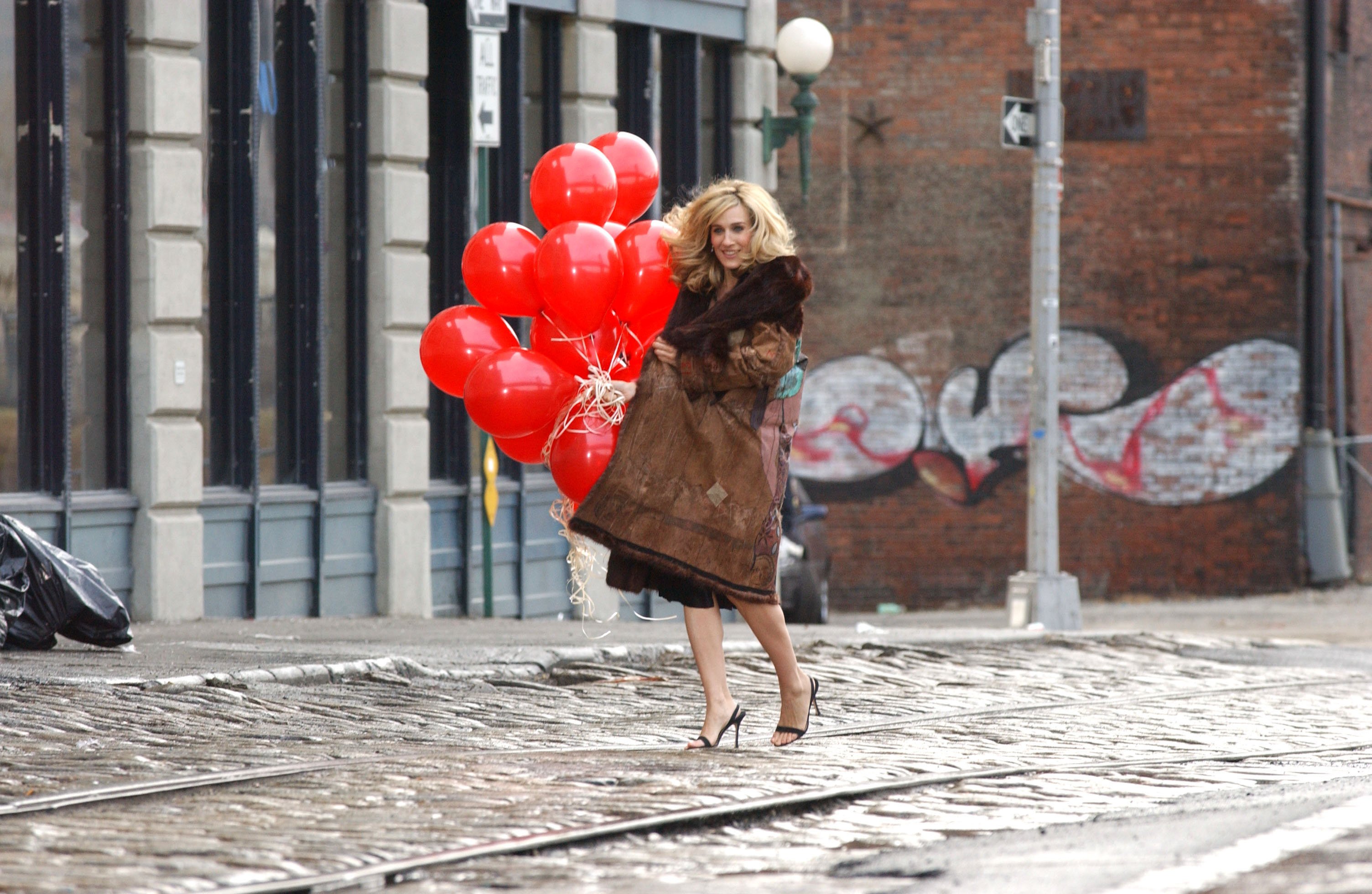 Sarah Jessica Parker in a 'Sex and the City' promo photo