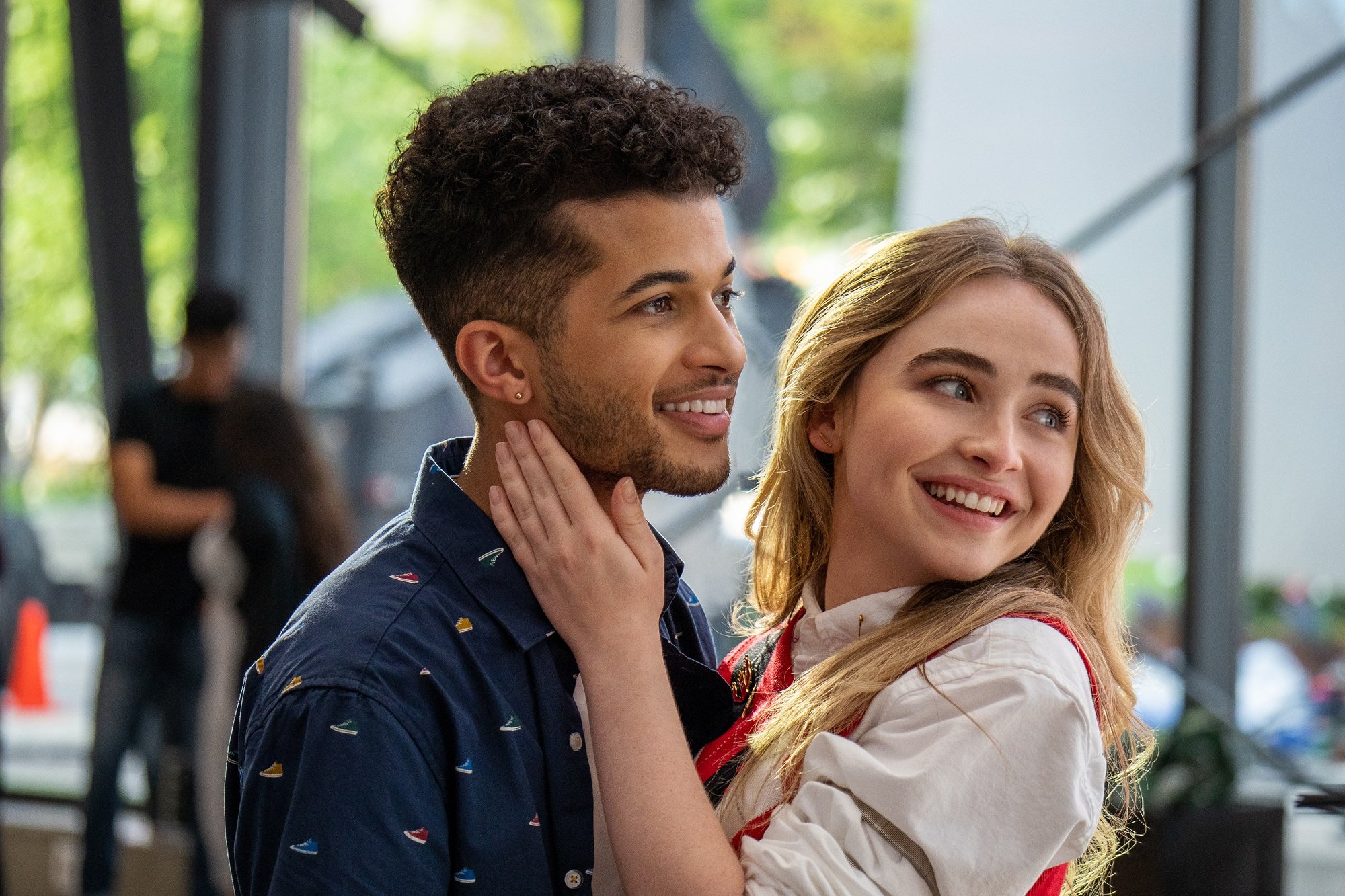 Sabrina Carpenter and Jordan Fisher