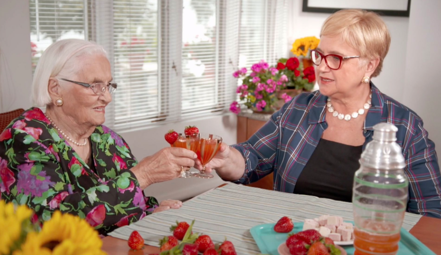 Grandma Erminia and Lidia Bastianich