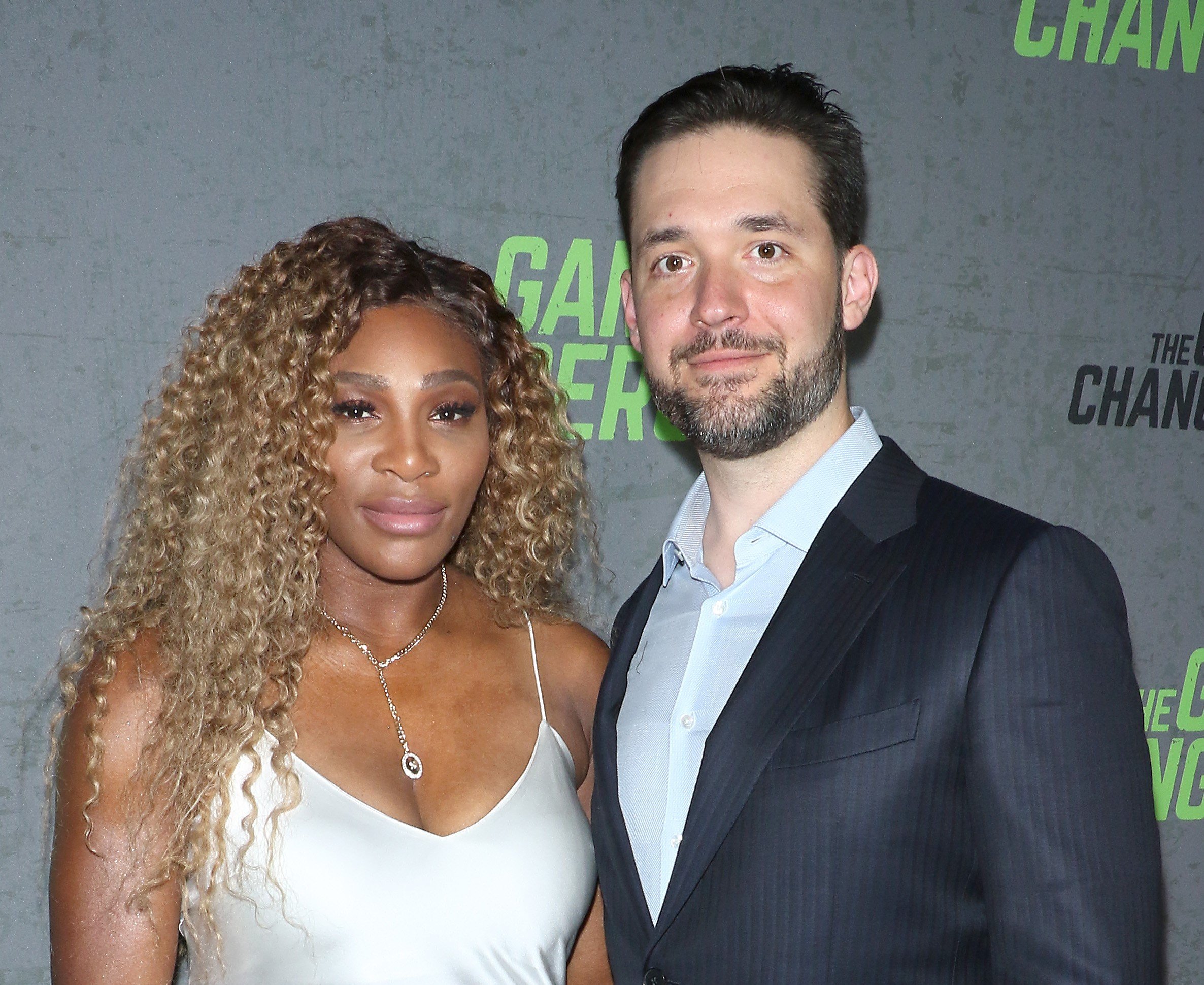 Serena Williams and Alexis Ohanian