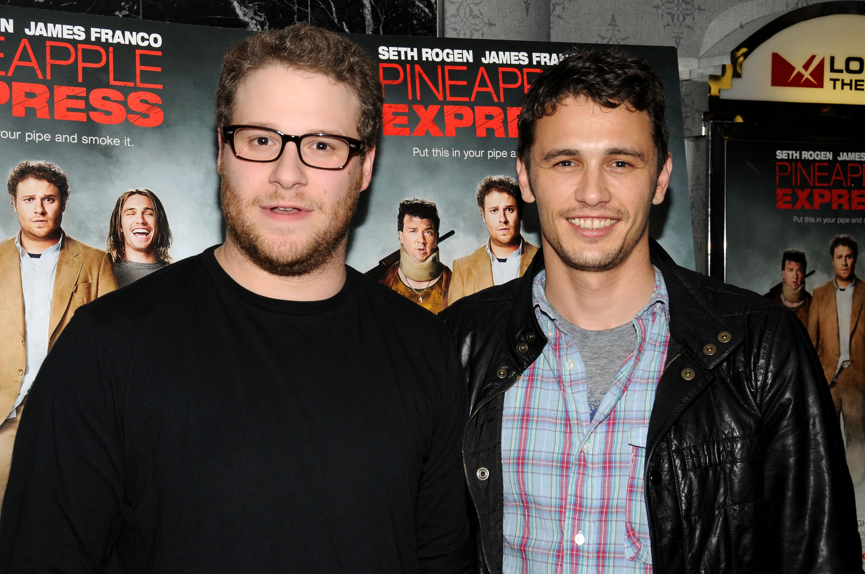 Seth Rogen and James Franco of 'Pineapple Express'