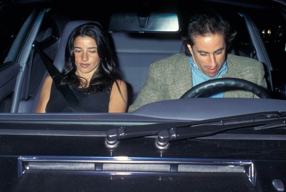Shoshanna Lonstein and Jerry Seinfeld