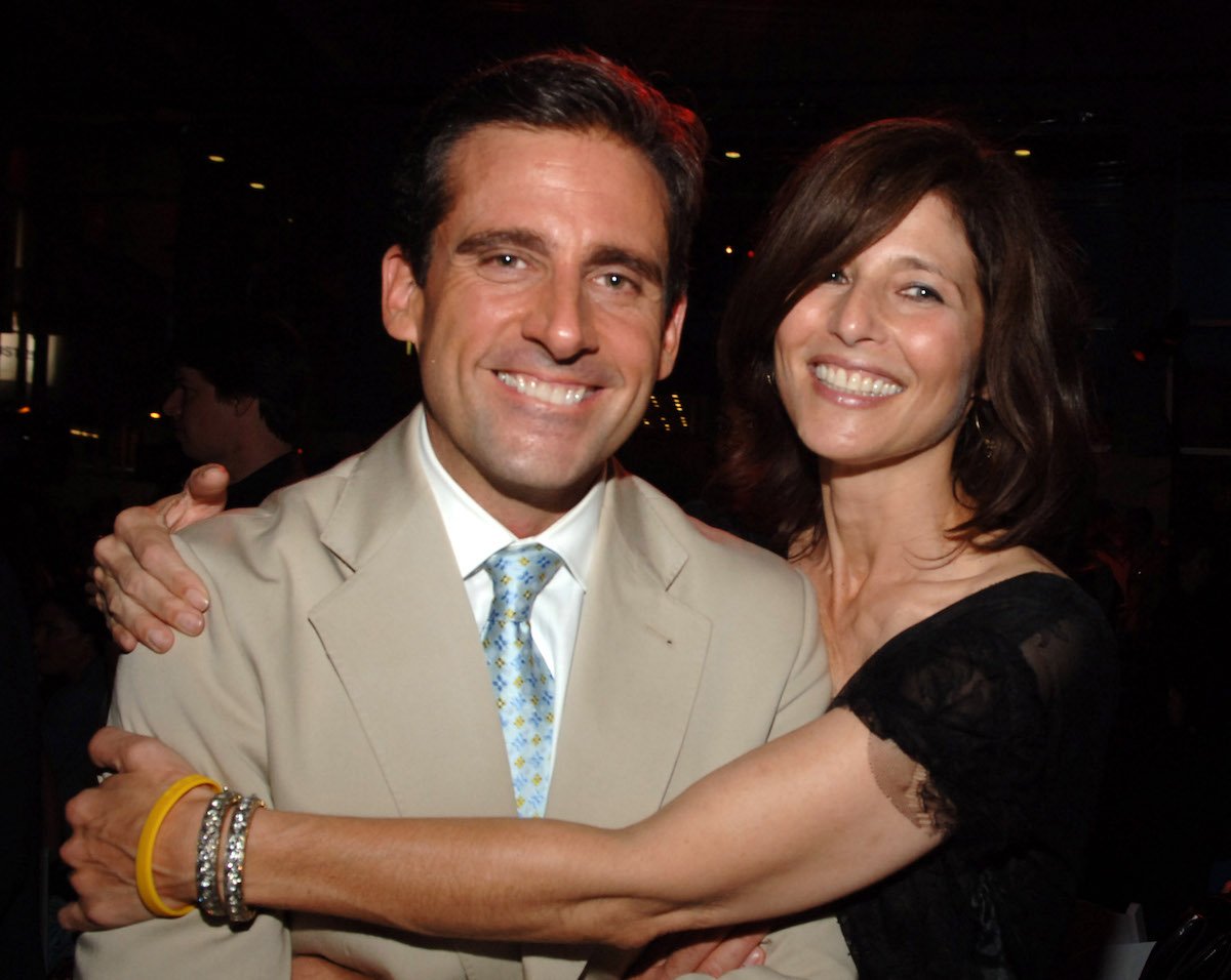Steve Carell and Catherine Keener