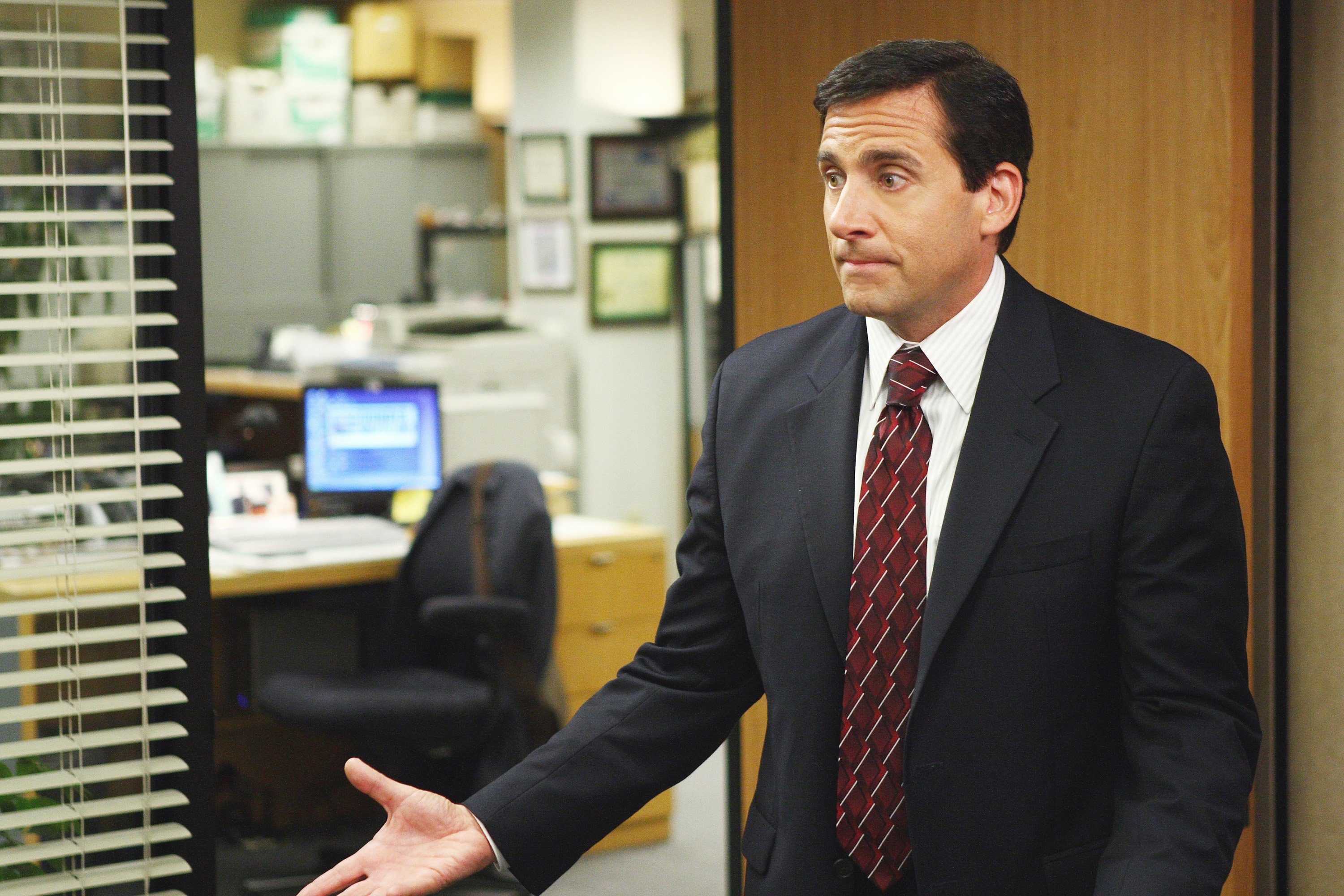 Steve Carell as Michael Scott in 'The Office'