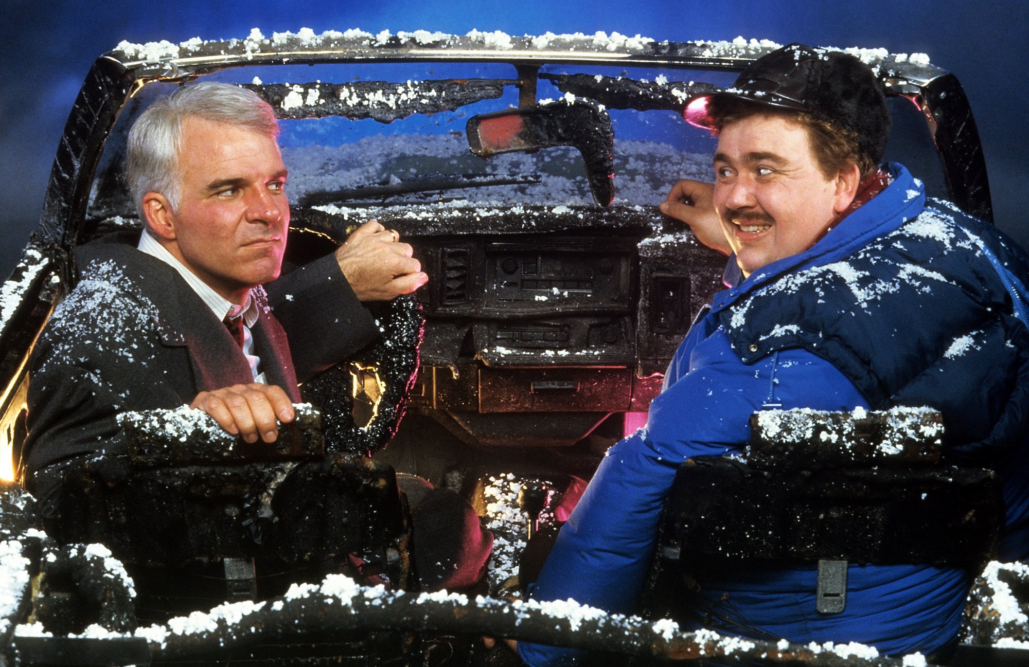 Steve Martin and John Candy