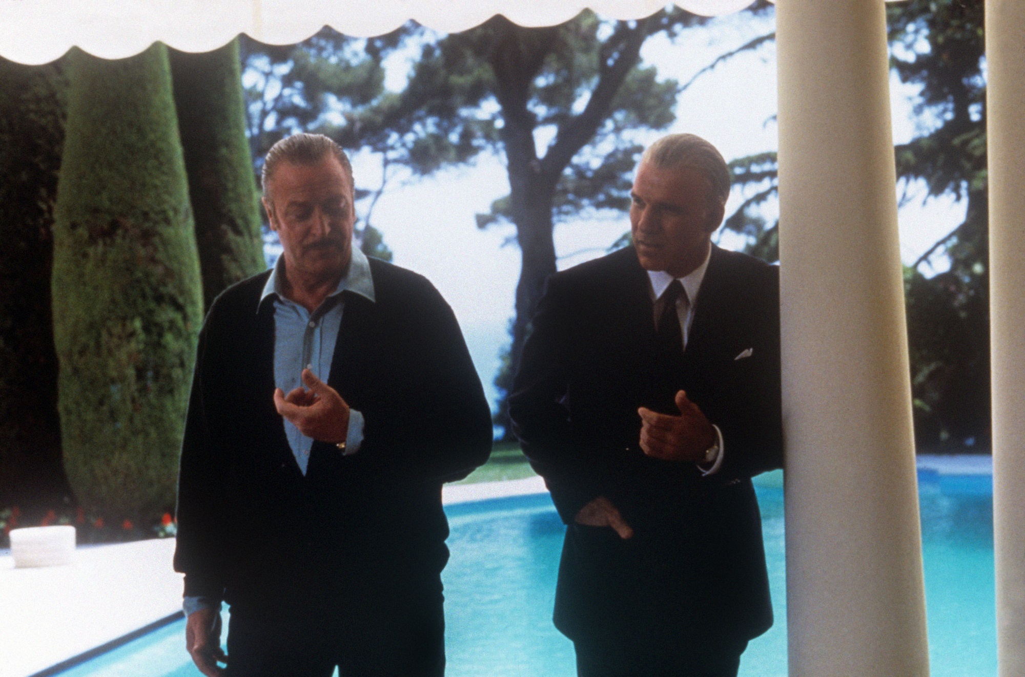 Steve Martin and Michael Caine