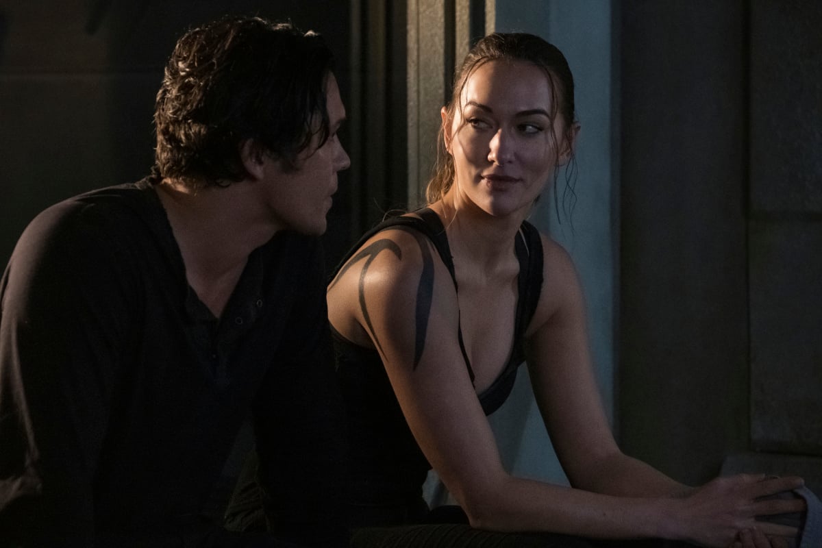 Tasya Teles and Bob Morley