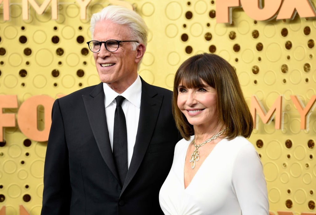 Ted Danson and Mary Steenburgen at the 71st Emmy Awards