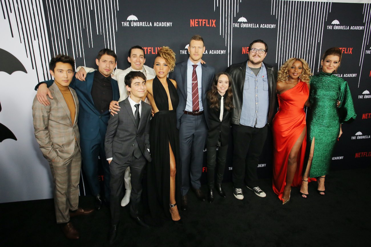 The Umbrella Academy cast Netflix