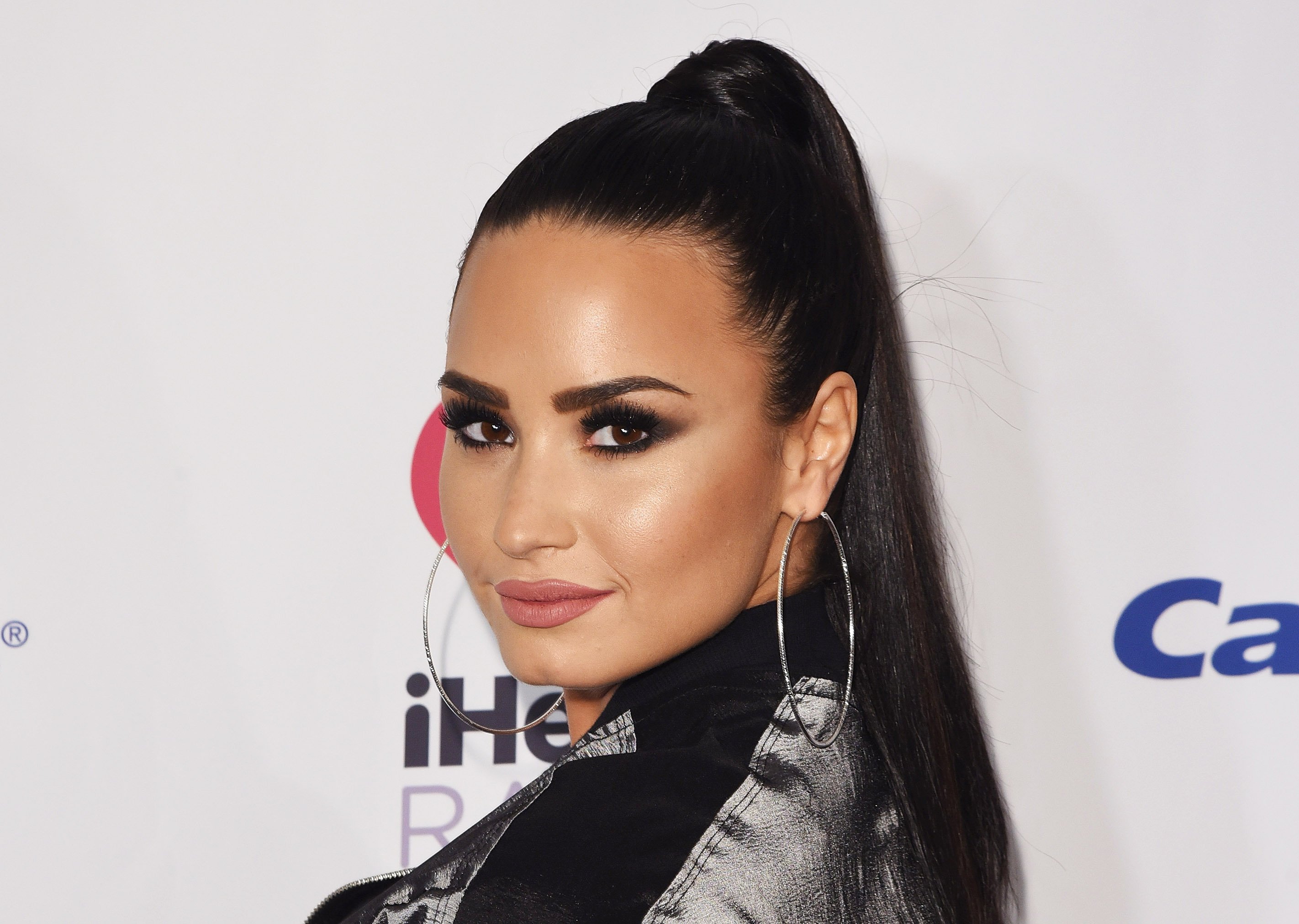Demi Lovato attends the 2017 WiLD 94.9 FM iHeartRadio Jingle Ball at SAP Center on November 30, 2017 in San Jose, California.  