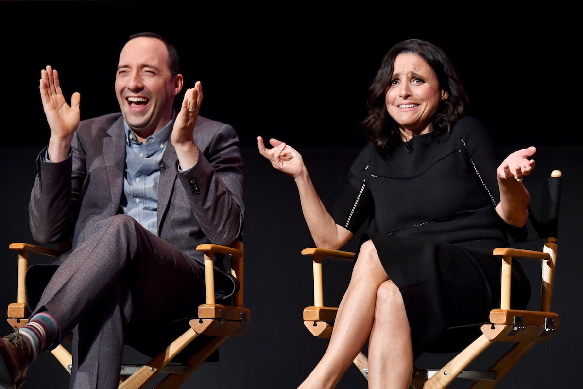 Tony Hale and Julia Louis-Dreyfus