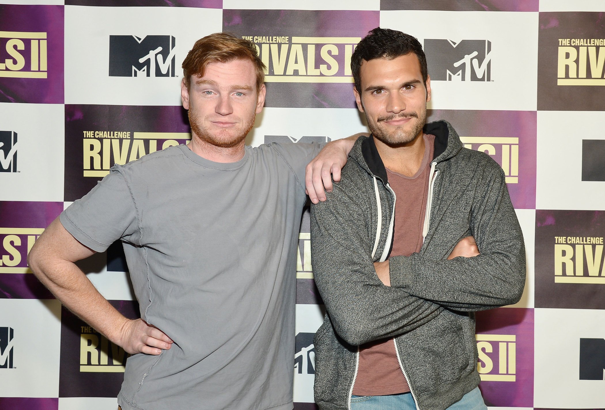 Wes Bergmann and Frank Sweeney attend MTV's 'The Challenge: Rivals II' final episode and reunion party
