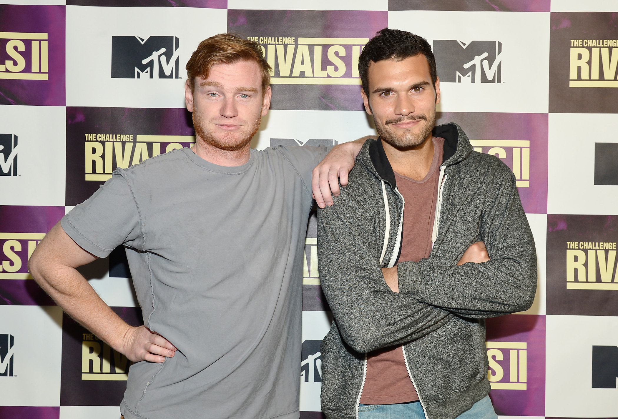 Wes Bergmann and Frank Sweeney at MTV's 'The Challenge: Rivals II' final episode and reunion party