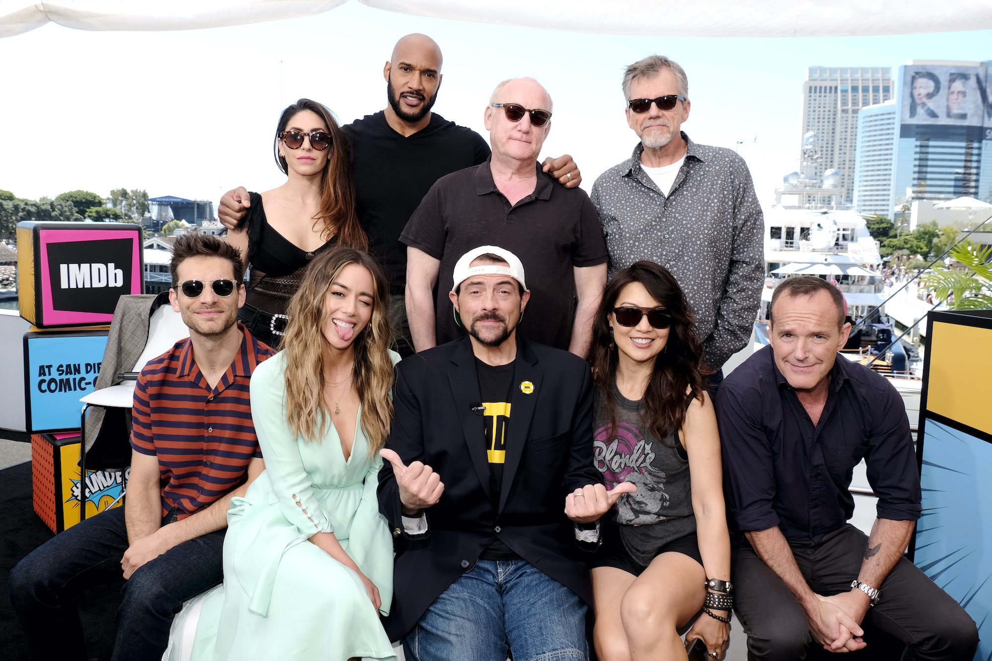 The cast of 'Agents of SHIELD' 