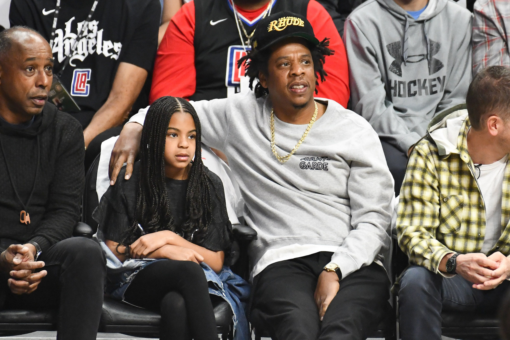 Jay-Z and Blue Ivy Carter