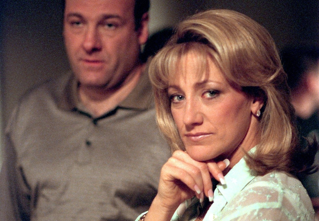 Sopranos with Edie Falco in focus