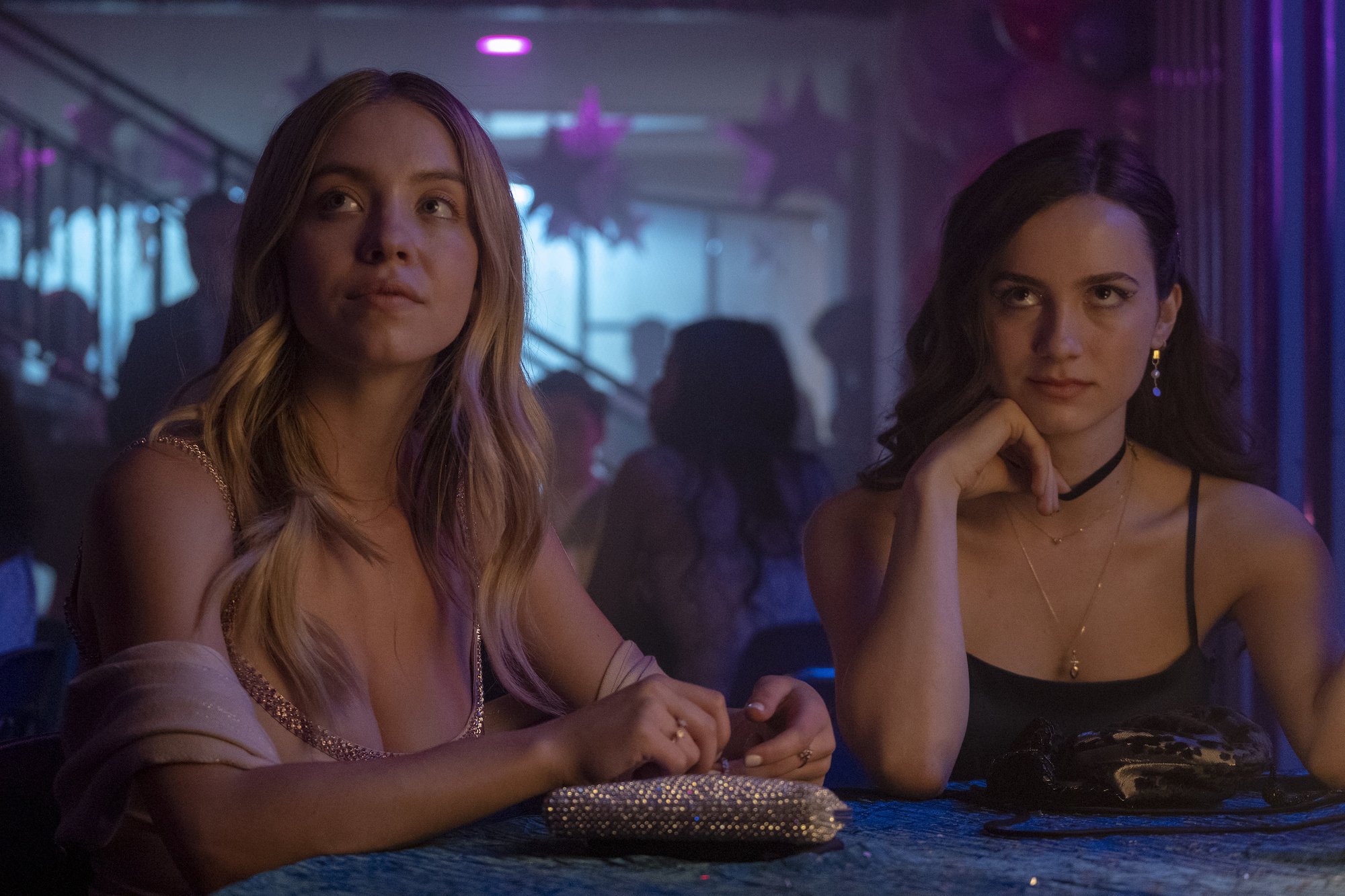 Cassie and Lexi (Maude Apatow) in the season finale of 'Euphoria'