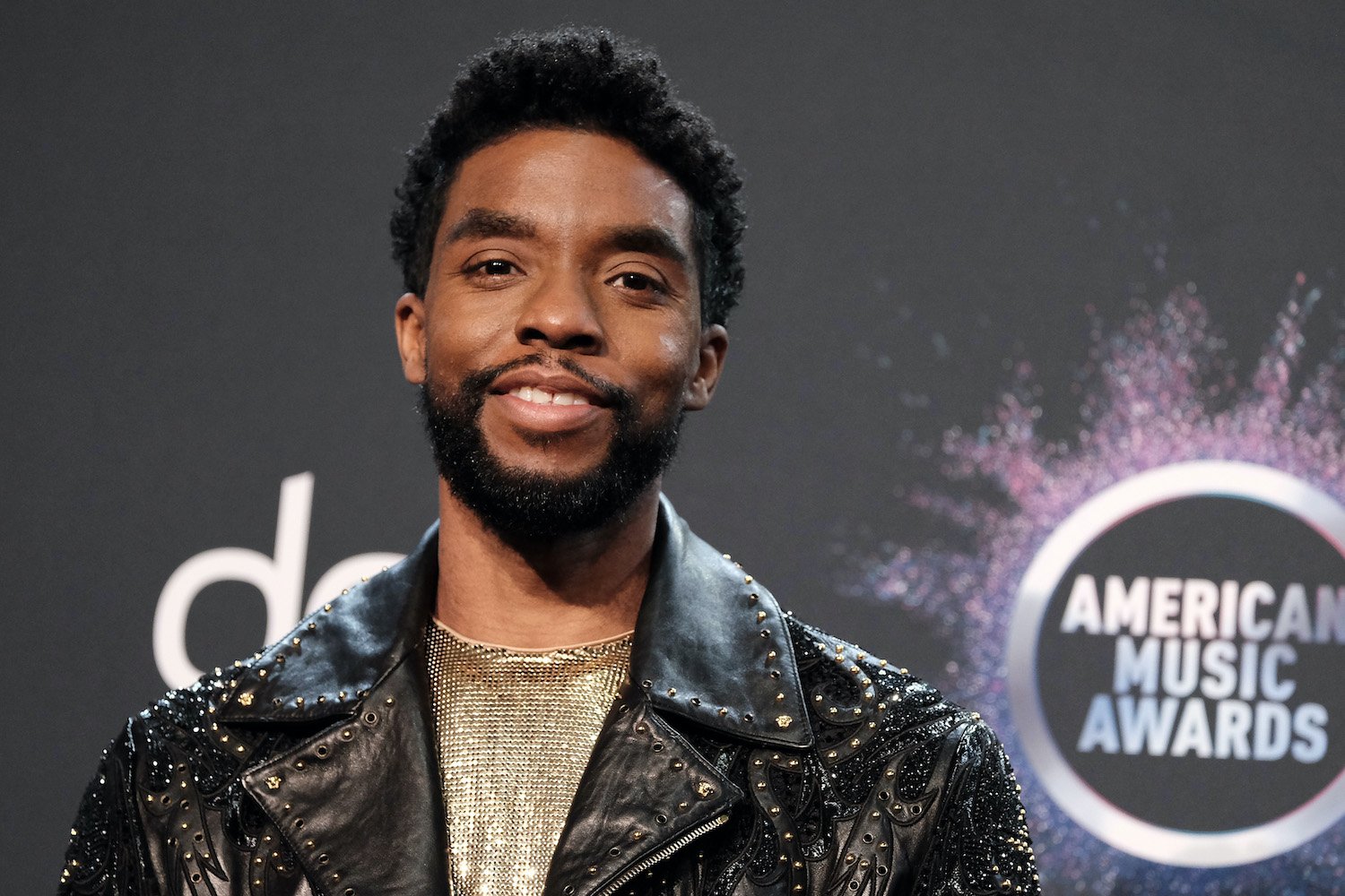 Chadwick Boseman at the 2019 American Music Awards