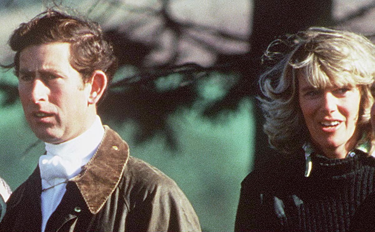 Prince Charles with Camilla prior to meeting Princess Diana