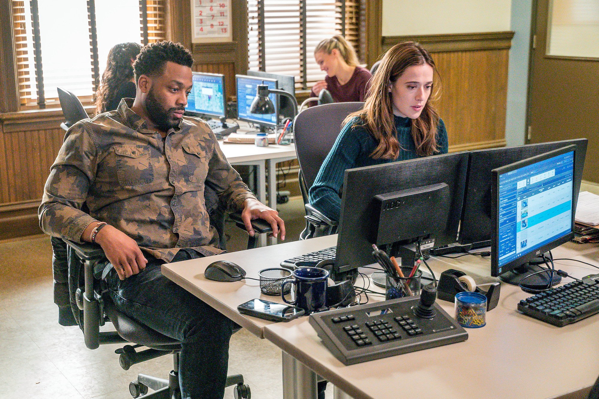 LaRoyce Hawkins as Kevin Atwater, Marina Squerciati as Kim Burgess