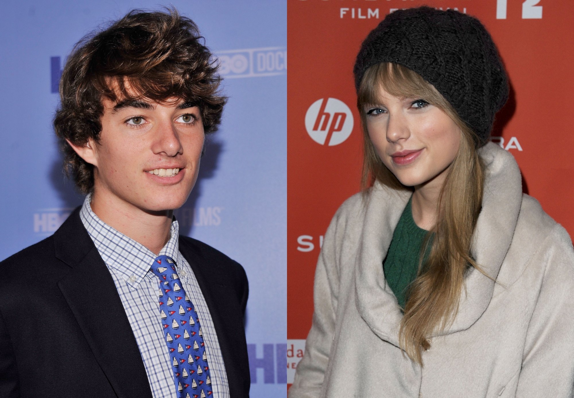 Conor Kennedy and Taylor Swift composite