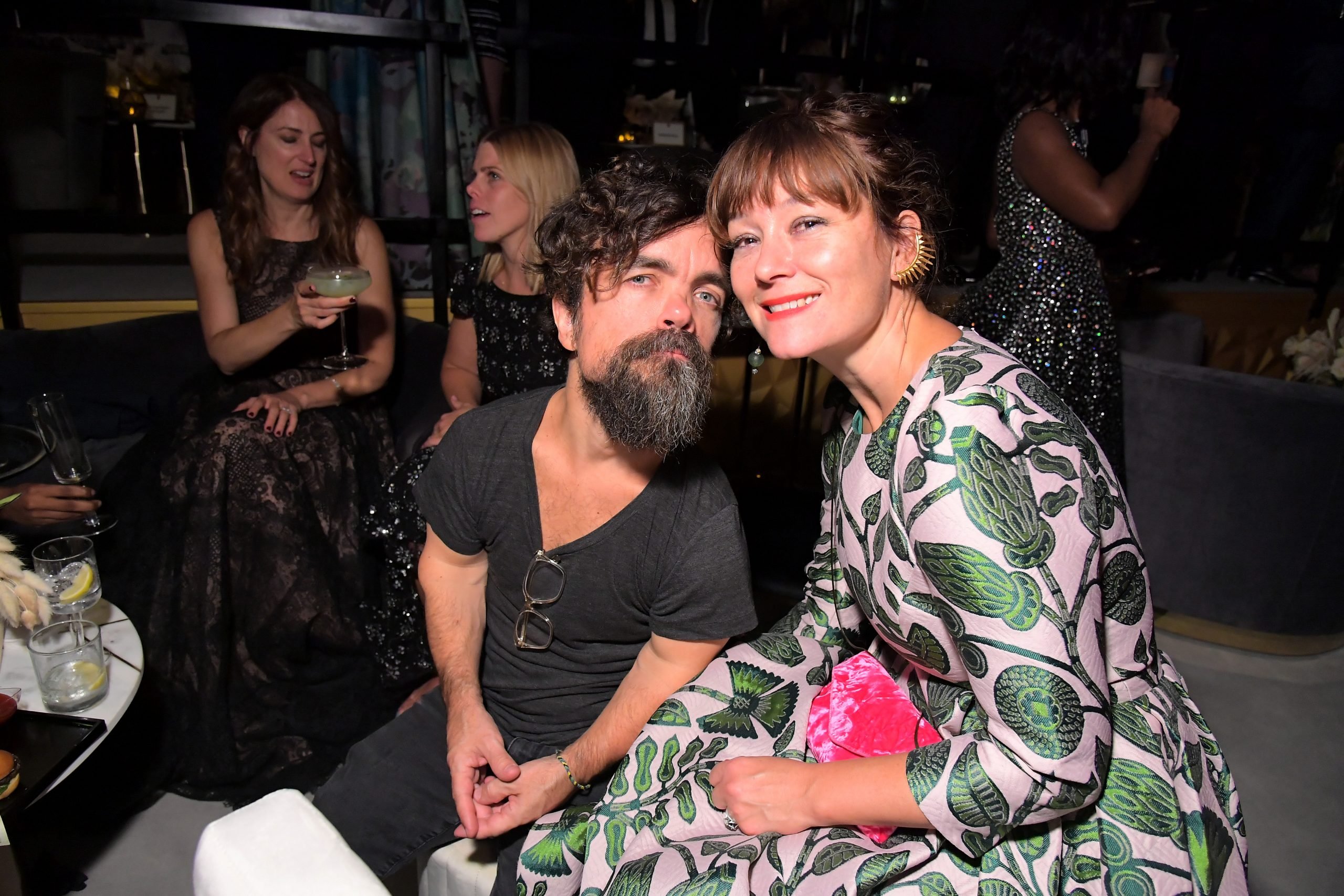 Peter Dinklage and Erica Schmidt 