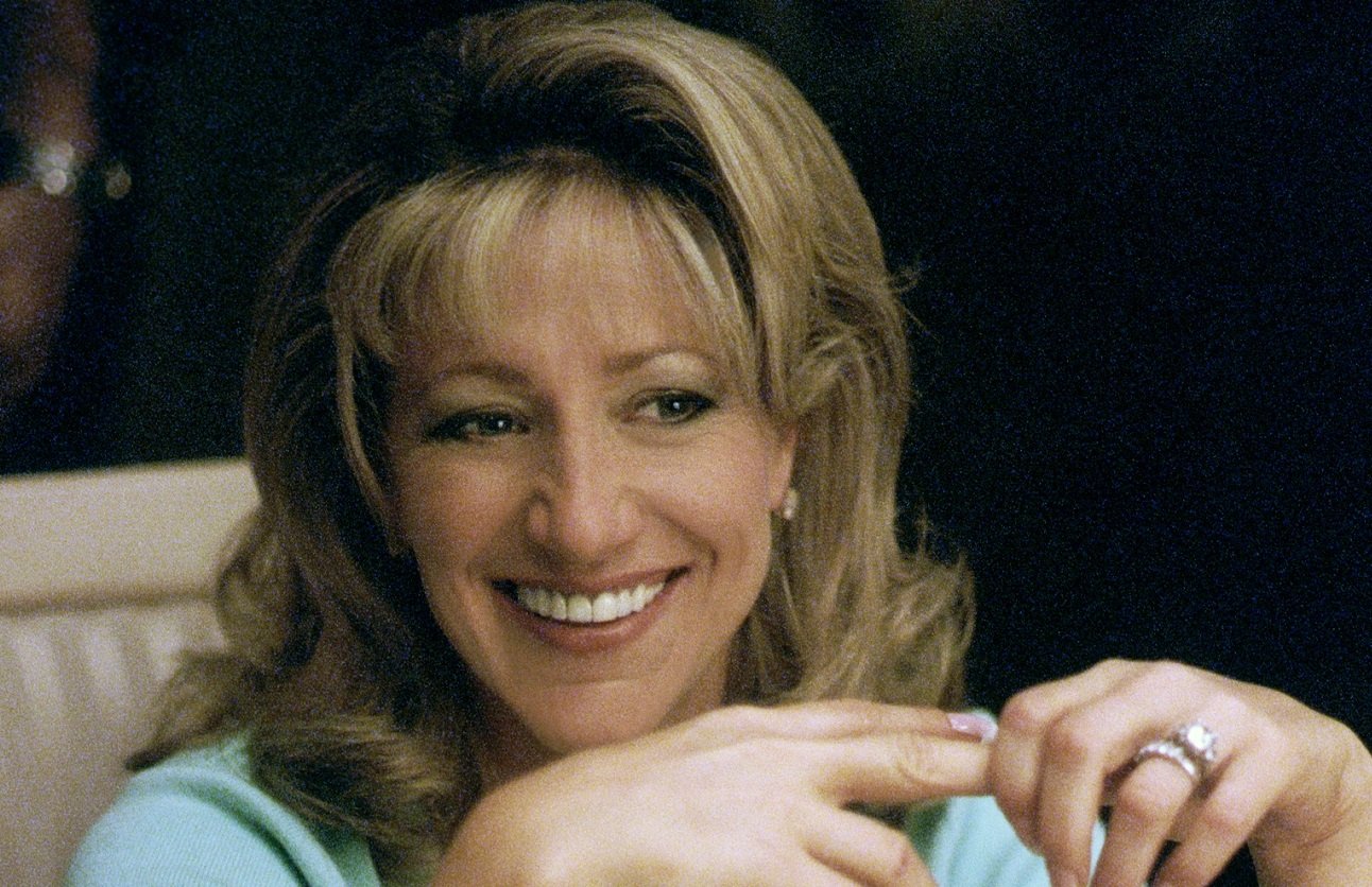 Carmela Soprano smiling