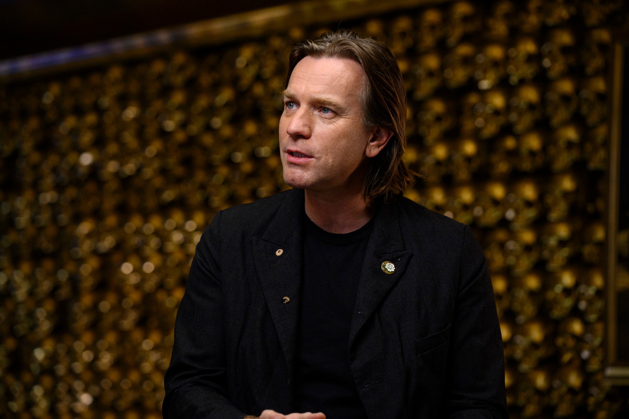 Ewan McGregor on a talk show