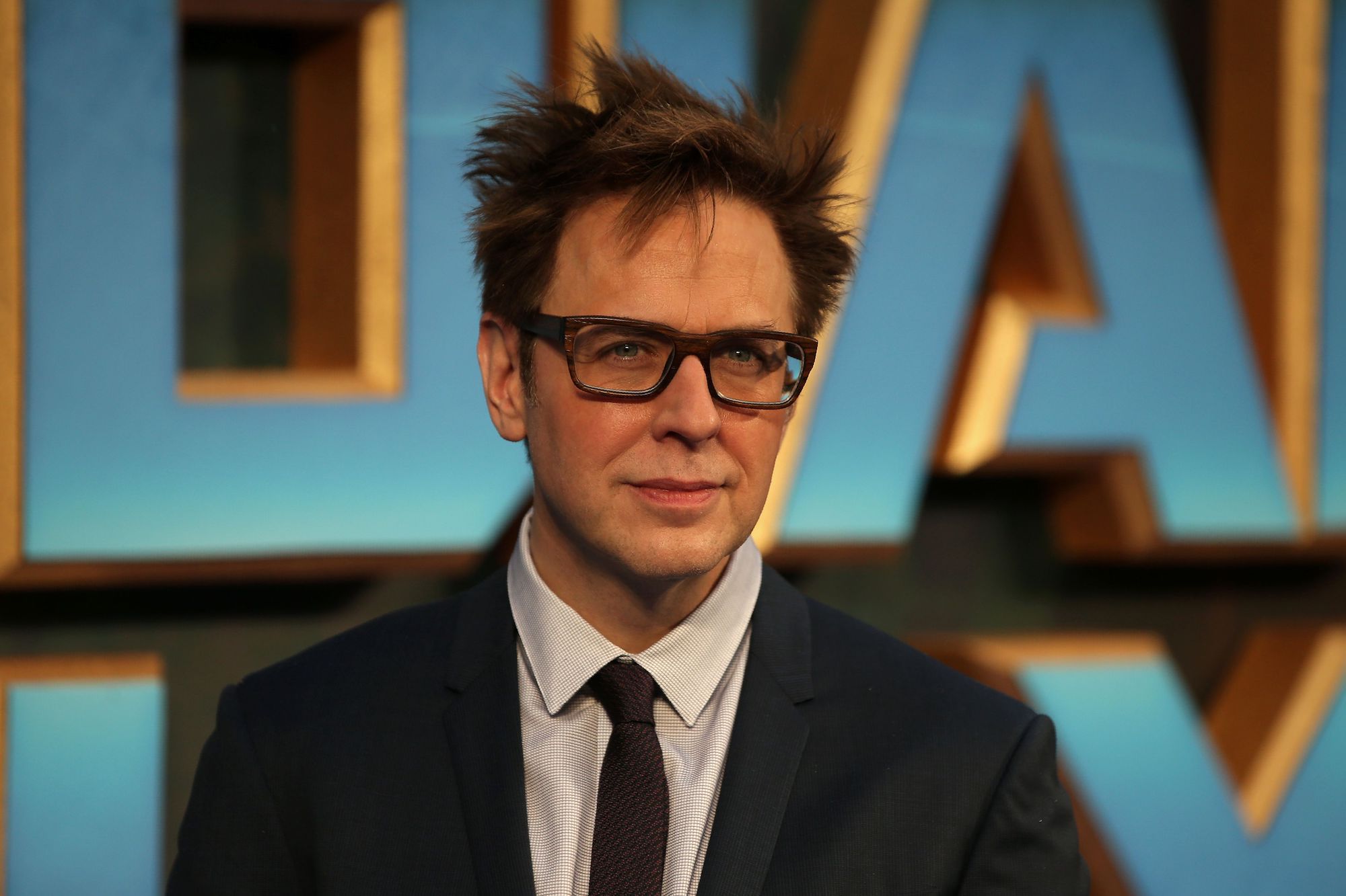 James Gunn at the European Gala screening of 'Guardians of the Galaxy Vol. 2' in London on April 24, 2017.