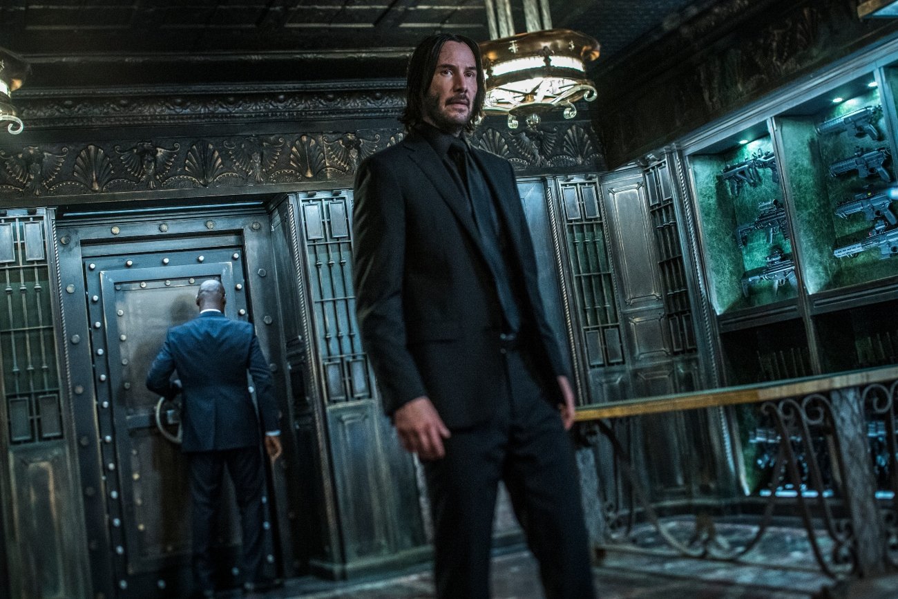 John Wick with Keanu Reeves