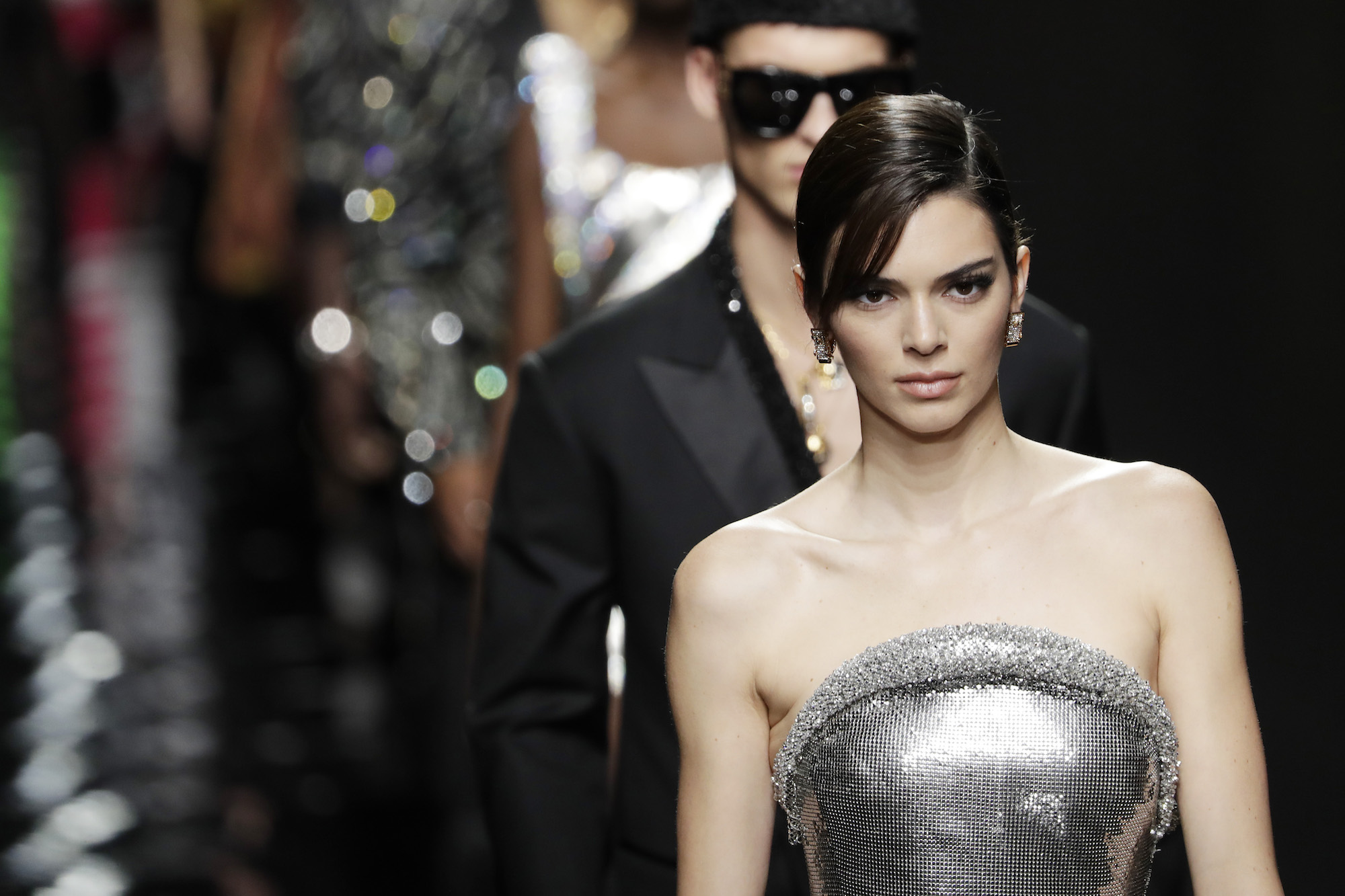 Kendall Jenner walks the runway